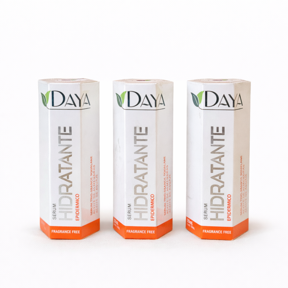 SERUM FACIAL HIDRATANTE EPIDERMICO DE 30ML DAYA