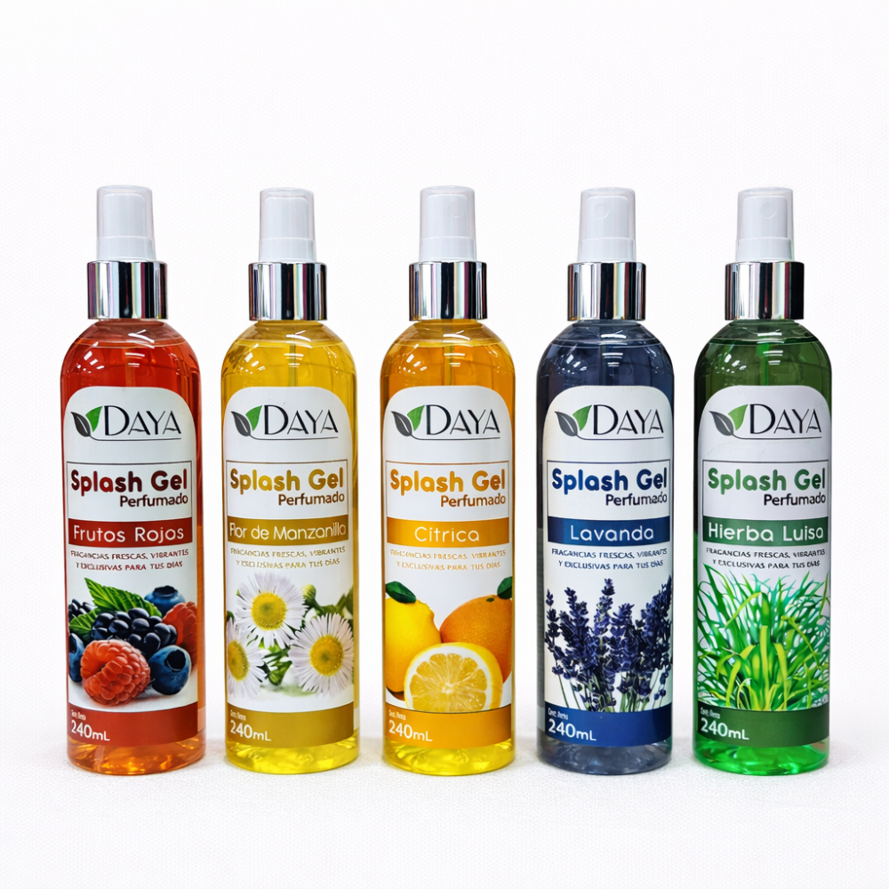 SPLASH GEL PERFUMADO DE 240ML DAYA