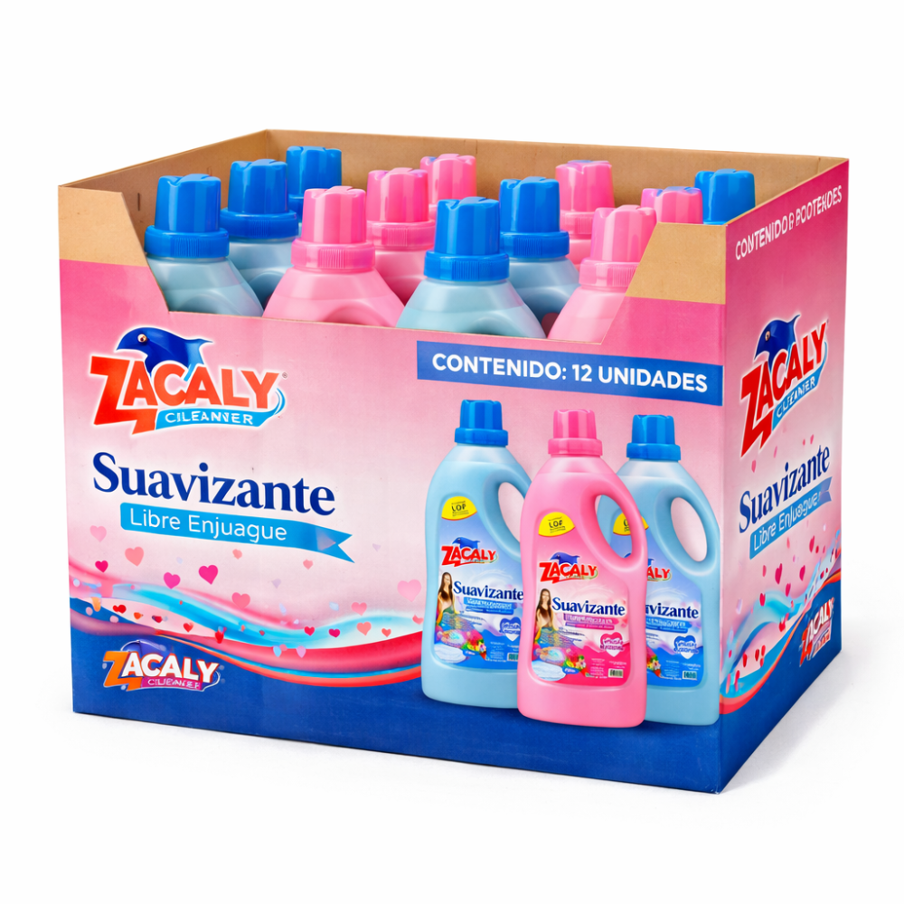 SUAVIZANTE DE 1100ML ZACALY