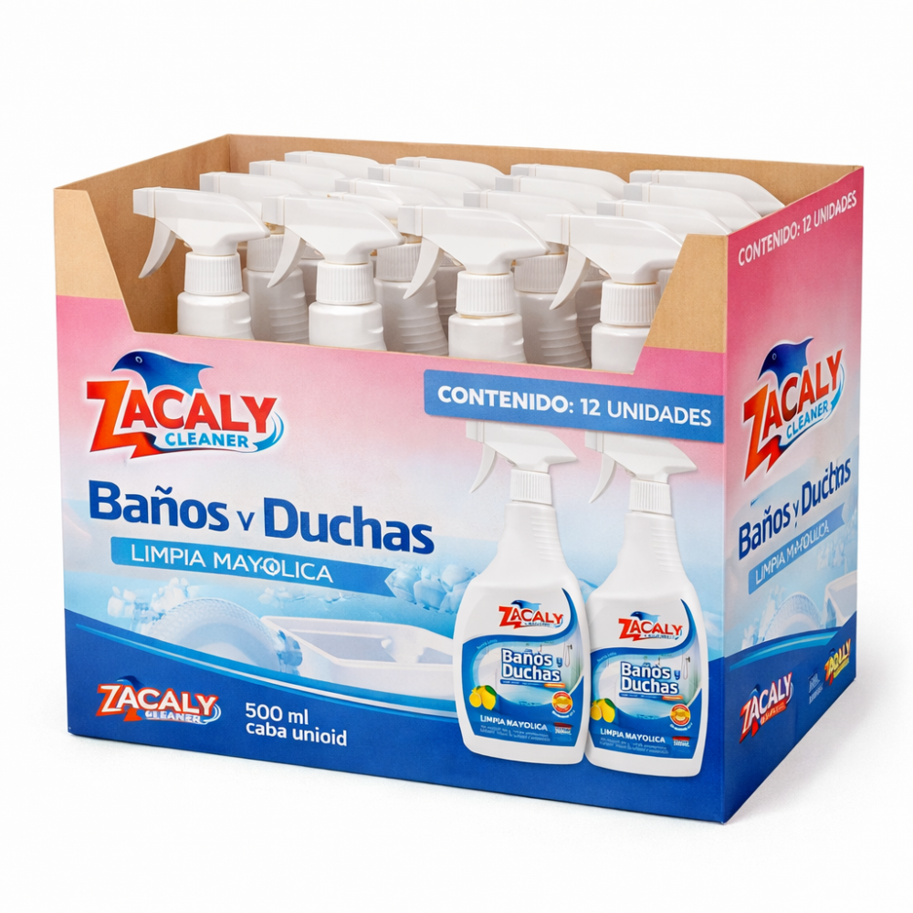 LIMPIA BAÑOS Y DUCHAS DE 500ML