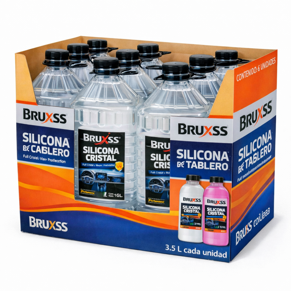 SILICONA CRISTAL DE 3.5LT ZACALY