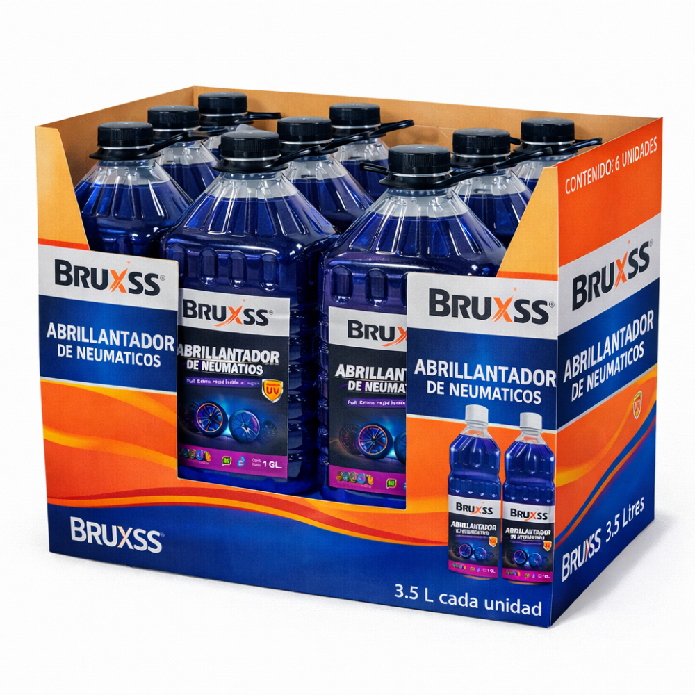 ABRILLANTADOR DE LLANTAS DE 900ML ZACALY