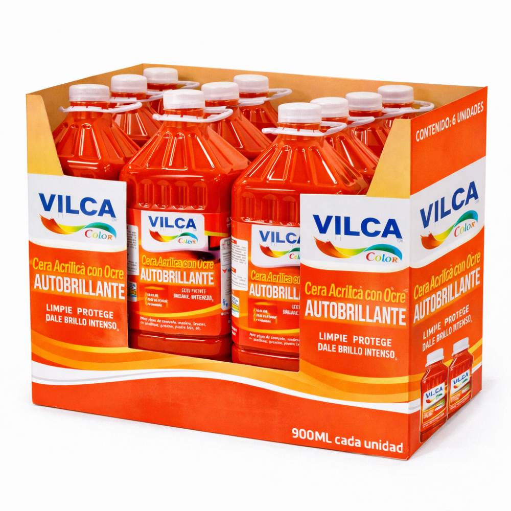 CERA ACRILICA CON OCRE DE 3.5LT ZACALY