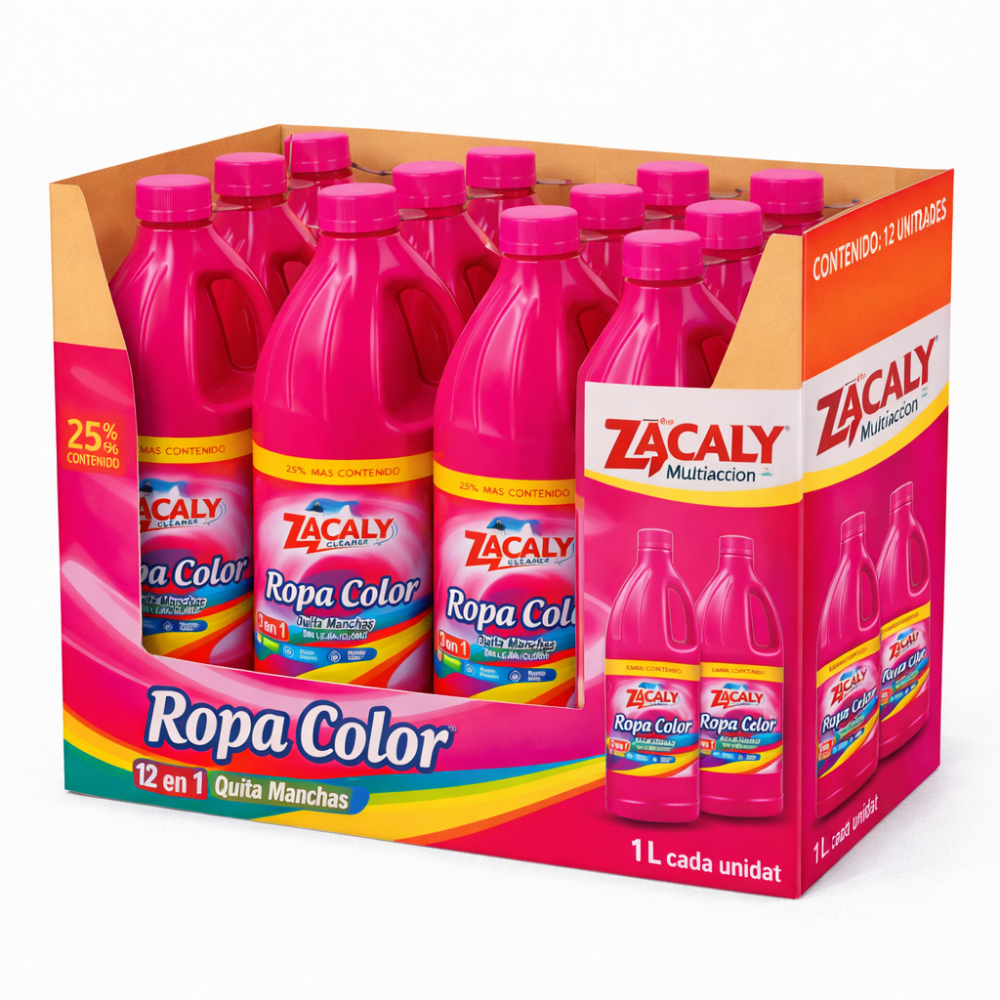 LEJIA ROPA DE COLOR 1LT ZACALY