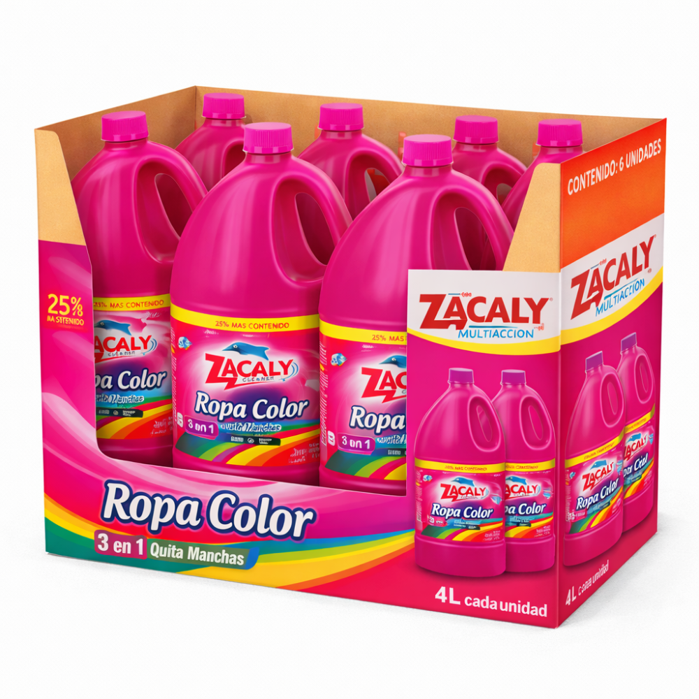 LEJIA ROPA COLOR DE 4LT ZACALY