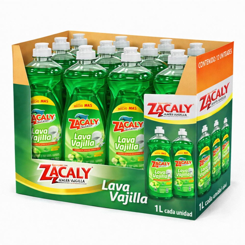 LAVAVAJILLA DE 1LT ZACALY