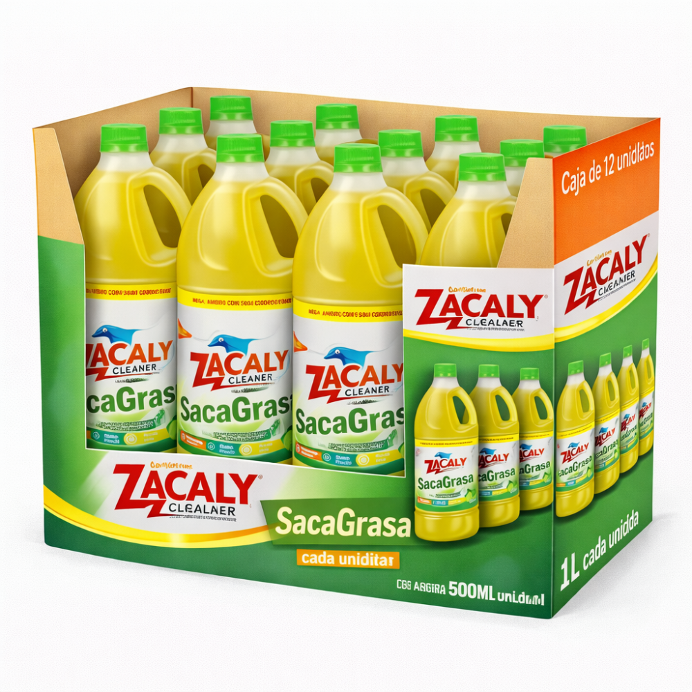 SACA GRASA DE 1LT ZACALY