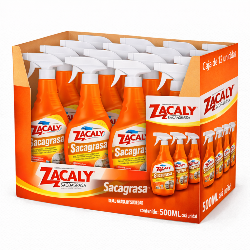 SACA GRASA CON GATILLO ZACALY