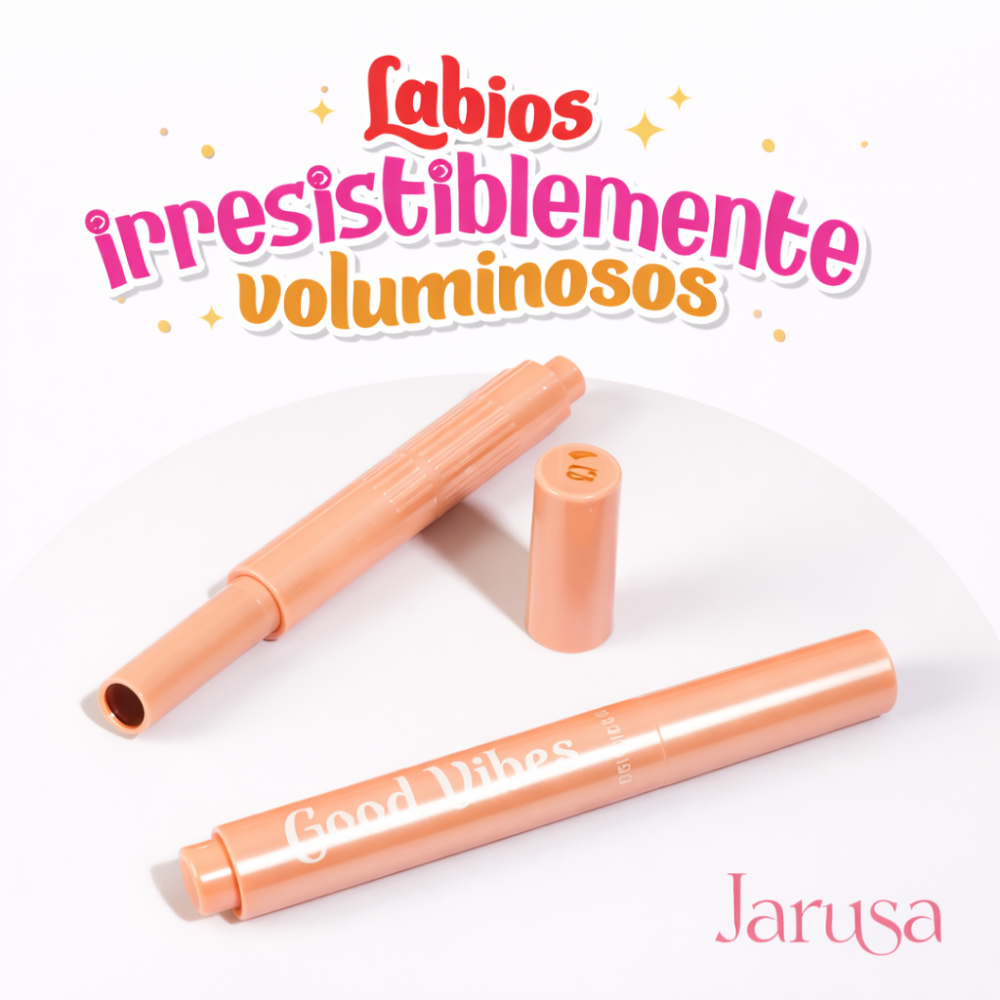 LABIAL EN BARRA LIP GLOSS BRILLO GOOD VIBES