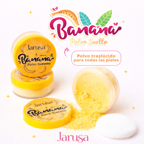 POLVO BANANA TRASLUCIDO JARUSA