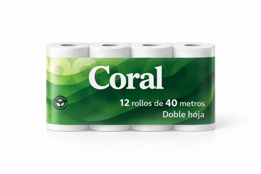 PAPEL BIODEGRADABLE X12 UNIDADES CORAL FRESH